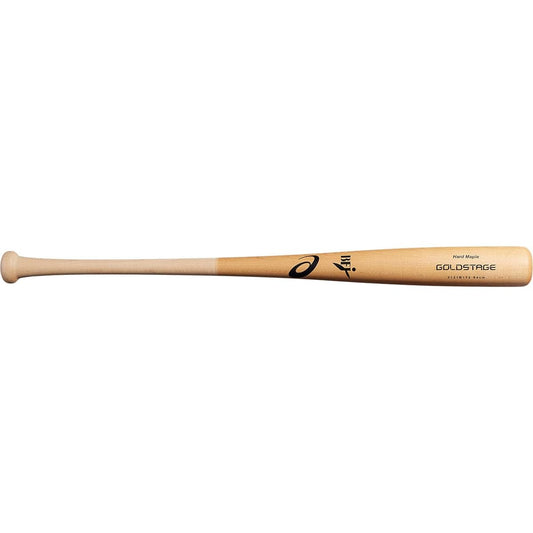 asics Baseball GOLDSTAGE Hard Wooden Bat North American Maple 900g Compatible with BFJ Rules 3121B176 KC Type KT Type