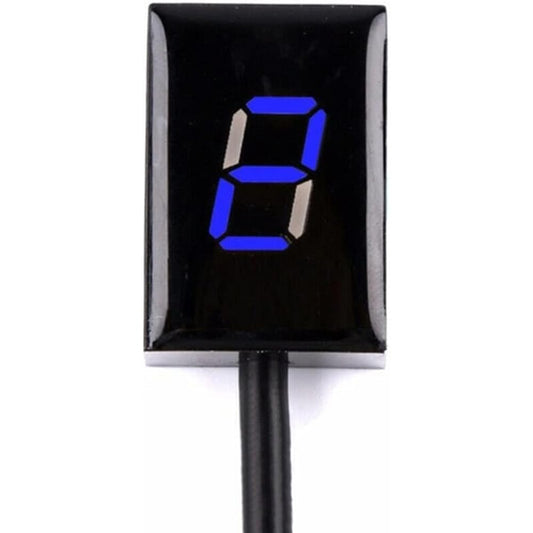 Speed Display Meter Digital 1-6 Speed Gear Motorcycle Display Indicator Shift Reveal Sensor Kawasaki ER-6F Ninja 250R Lava VN900 Ve-rs-ys Z1000