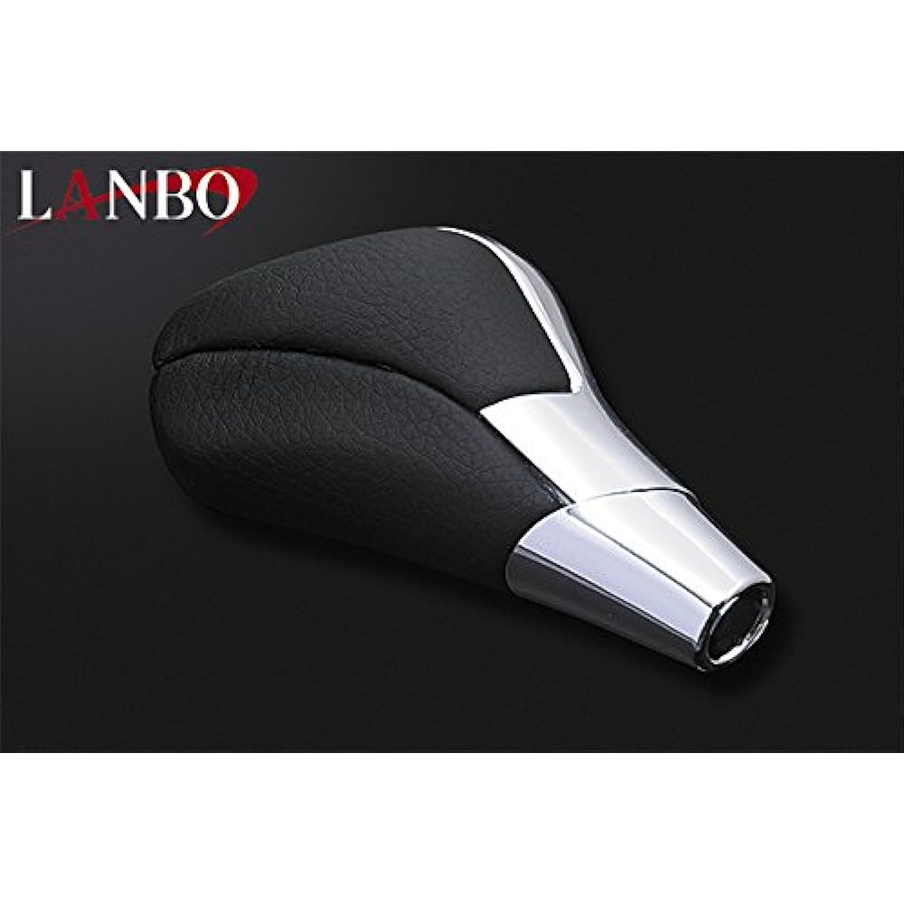 LANBO Shift Knob Prius 50 ZVW50 ZVW55 Customized Parts Dress Up Black Leather Piano White 6mm Replacement Parts Accessories LSK06-7