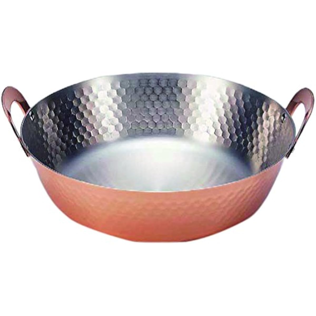 Shinkodo Japanese Style Kakomi Pot Tempura Pot 24cm S-1011 1893g Orange