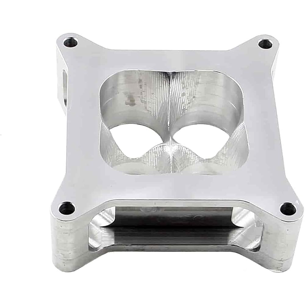 Speedmaster PCE120.1009 2 Aluminum 4150 CNC Machined Carburetor Spacer Square Bow