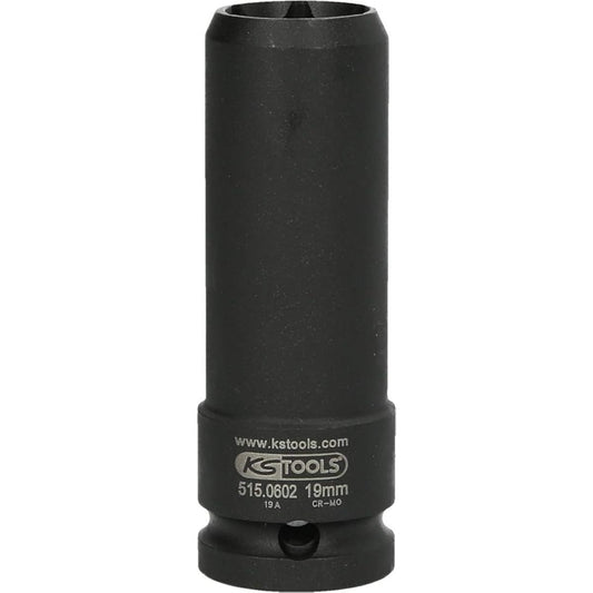KS Tools Special Impact Socket for 1/2" Screw Tracking Plate 19 mm 515.0602