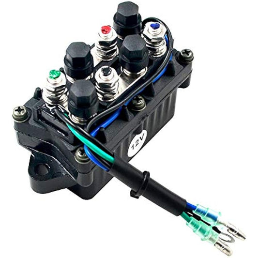 Starter Relay Trim Relay Assy Boat Motor Power 3 Pin 12V 120A Yamaha Outboard Engine 30-90hp 6H1-81950-00-00 6H1-81950-01-00