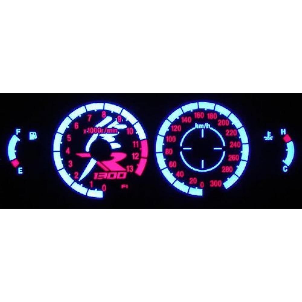 Odax Gel Meter Panel AS Type White Panel GSX1300R HAYABUSA (08-10) OXP-311526-AS