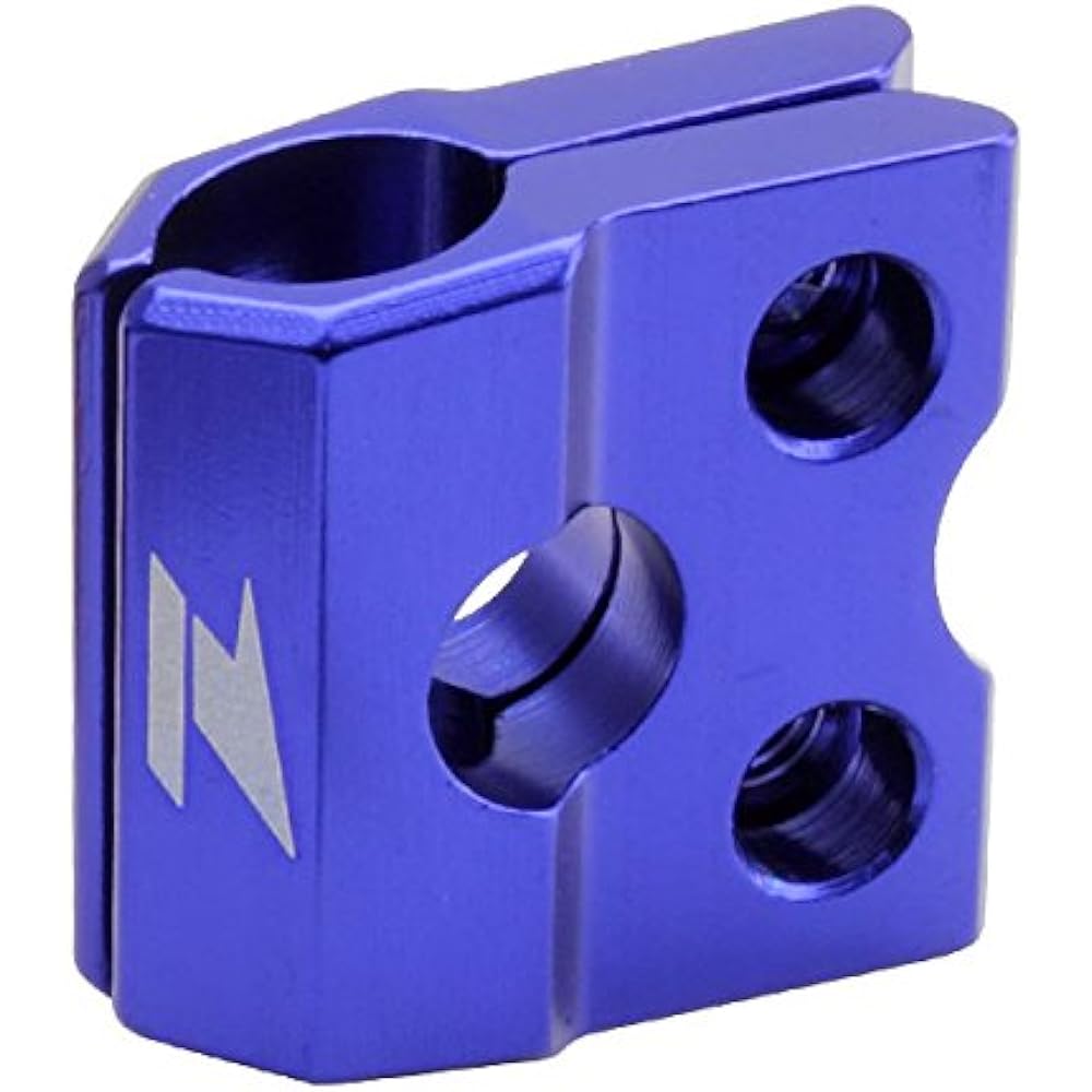 ZETA: Brake line clamp (blue)