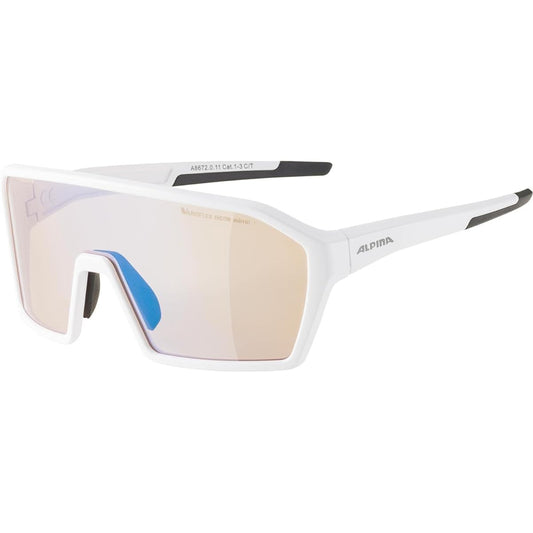 [Alpina] Sports sunglasses/goggles RAM HVLM+ White matte one size