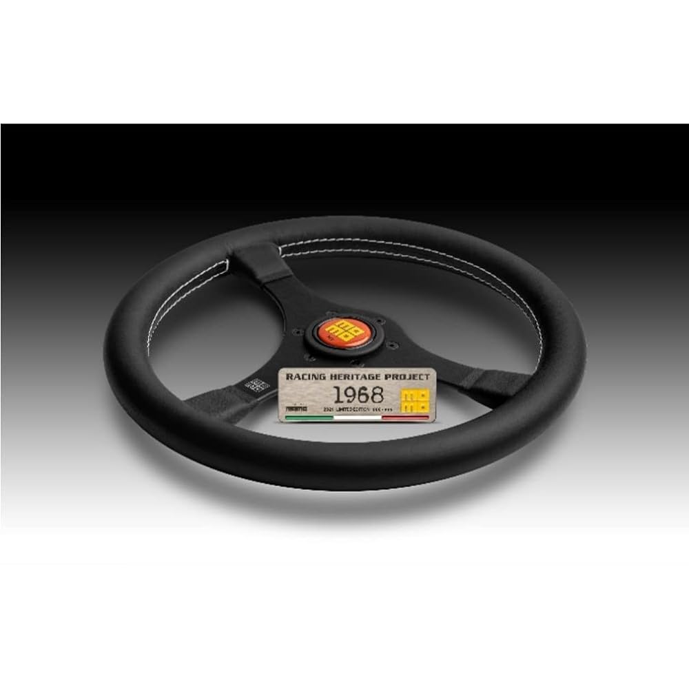 MOMO RH-01 Steering Racing Heritage 1968 35 Pie Black/Black