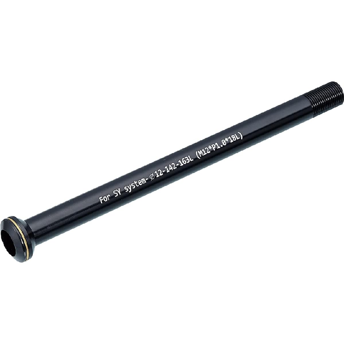 KCNC Ultra Light Hex Type Thru Axle Rear 12mm x 142mm 1.5 Pitch Shimano E-Thru/Fox