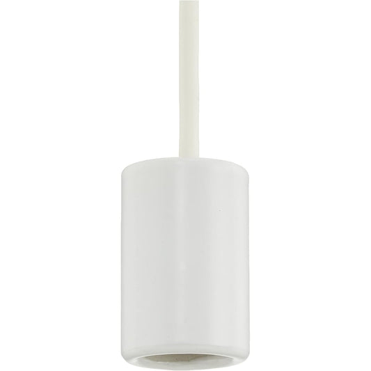 Aoyama Dento PE26-300W Pendant Socket, White L300mm, 1 piece