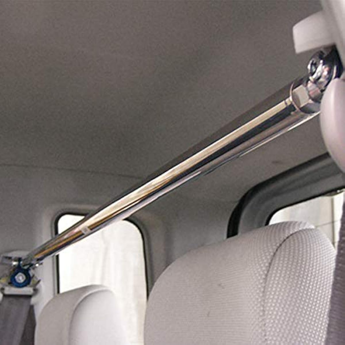 Suzuki Lapin HE21S Rear Pillar Bar, Prevents Distortion, Reinforced Body, Increased Rigidity