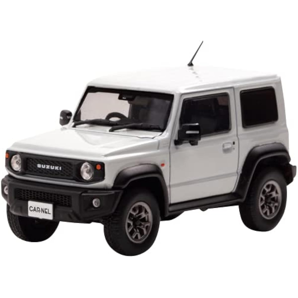 CARNEL 1/43 Suzuki Jimny Sierra JC (JB74W) 2018 Pure White Pearl/Option Grill Finished Product