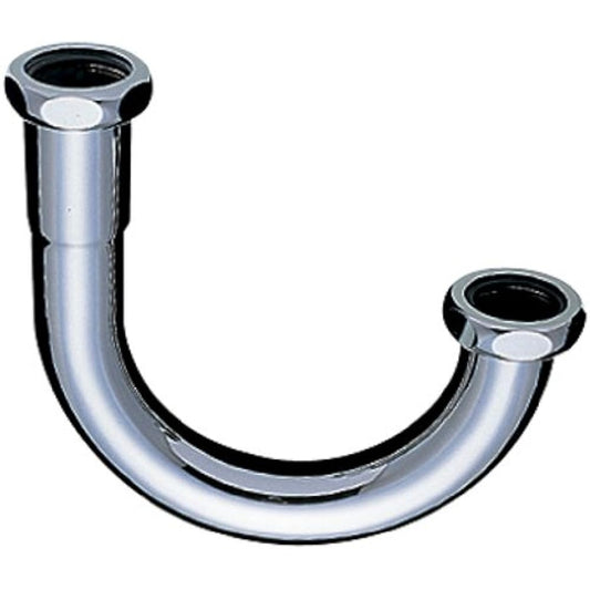 SANEI Drain Parts Wide U Pipe for Metal Trap Pipe Diameter 32mm H70-670-32X140