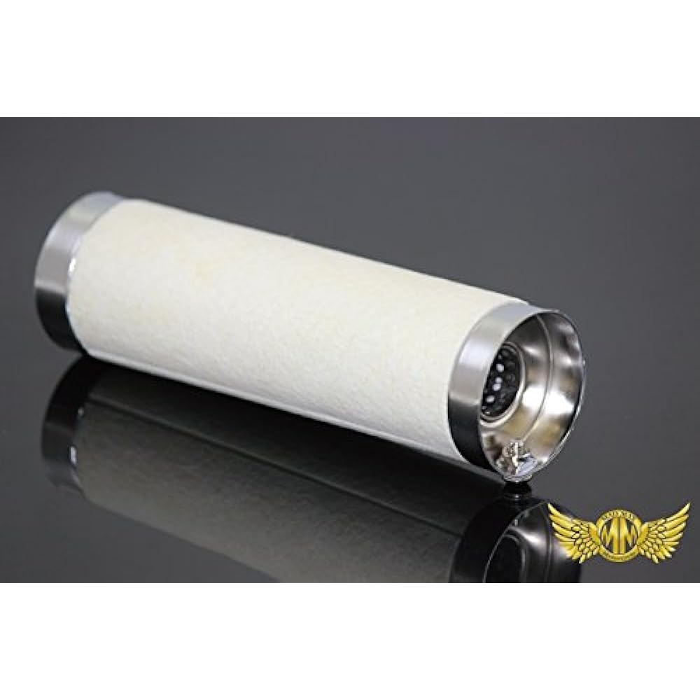 Inner silencer for muffler 60Φ plated exhaust port 23mm U08-6411CA