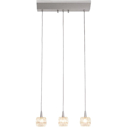 Kishima solid halogen pendant light 3 lights CC-40190