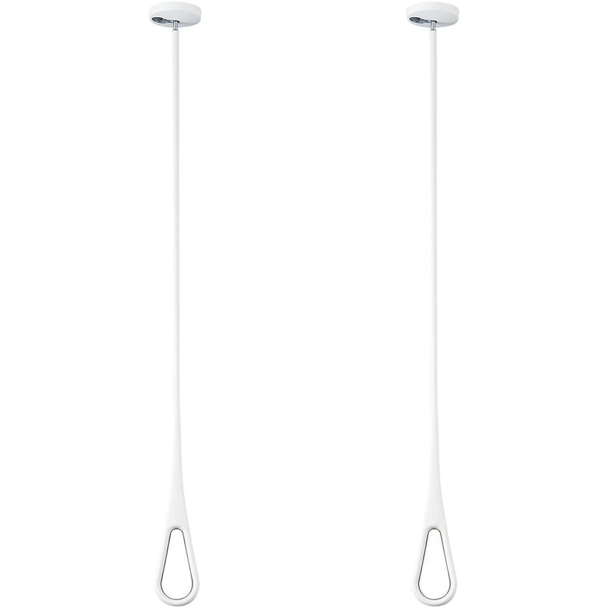 Nasta AirHoop Indoor Only Set of 2 White x Gray M KS-NRP020-MM-WGR 1 pair