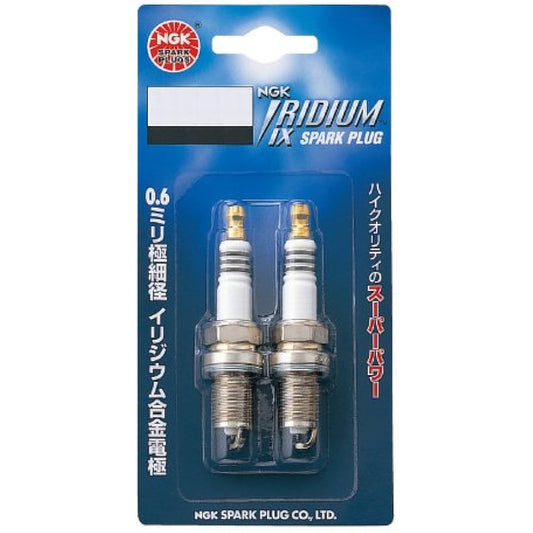 NGK Iridium IX plug (terminal: punch swage) 2-piece blister pack [3637] BKR6EIX-2PK