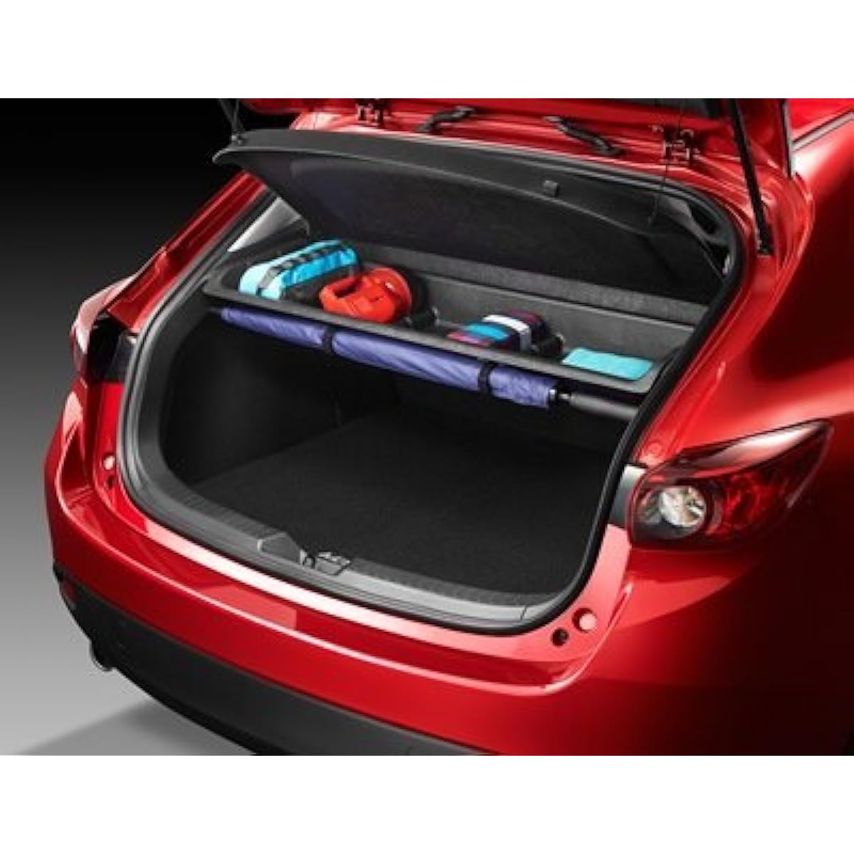[US Mazda directly, Genuine Product] Mazda3 Hatchback (Japan Name: Axela akusera) Cargo Storage Shelf ka-gosutore-zisixeruhu
