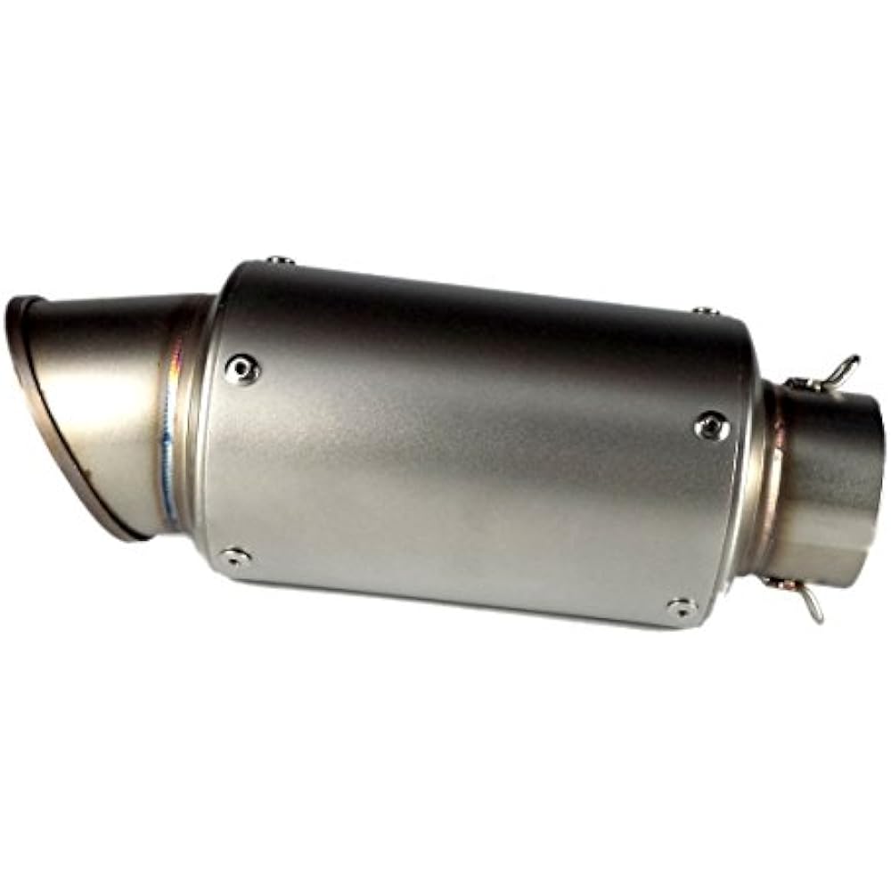 General Purpose 60.5 Pi GP Short Silencer/Muffler Slip-on Muffler/Fake Titanium