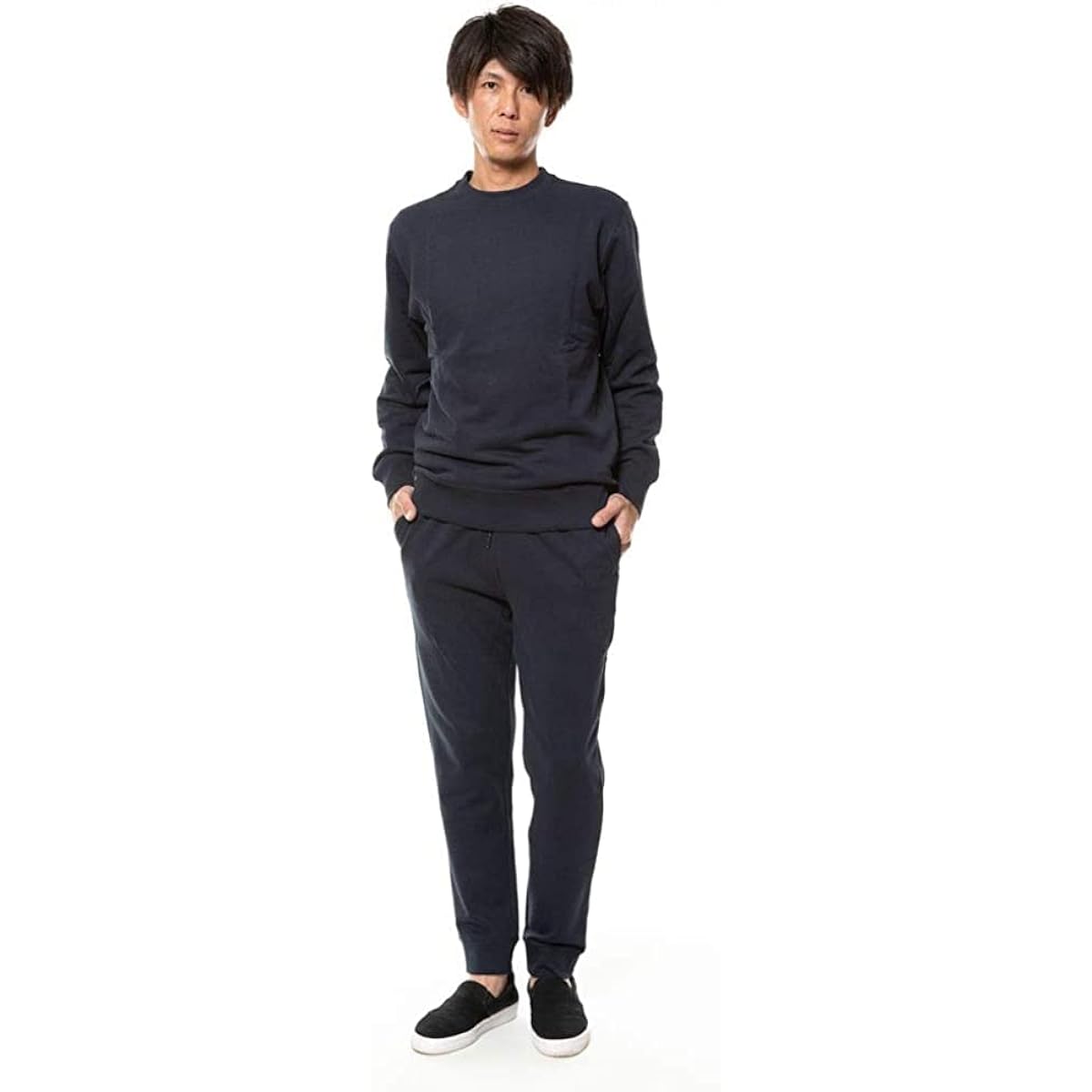 Sweatshirt Top and Bottom Set 100% Cotton Men's Room Wear Sweatpants Sweatshirt Long Sleeve Cotton Heavy Weight 12.0oz