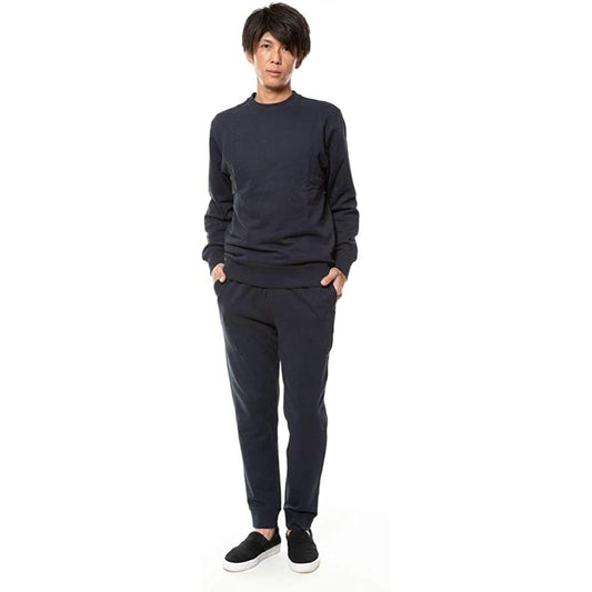 Sweatshirt Top and Bottom Set 100% Cotton Men's Room Wear Sweatpants Sweatshirt Long Sleeve Cotton Heavy Weight 12.0oz