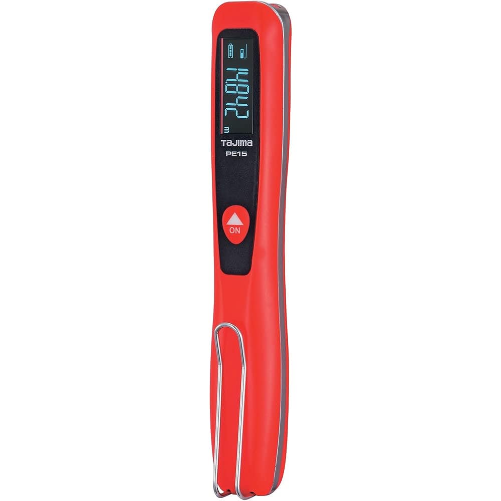 Tajima Laser Distance Meter Red PE15