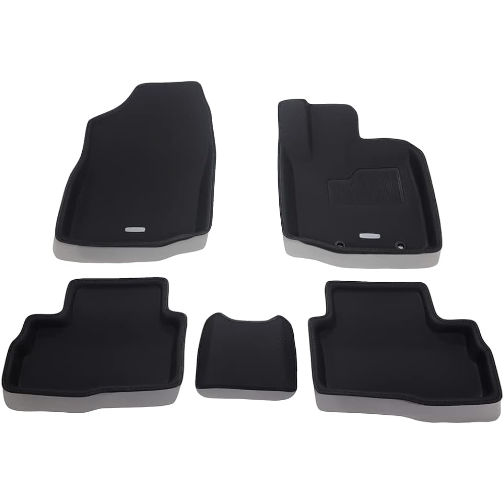 Clazzio Floor Mat 3D Type Set for 1 Rocky Hybrid/Rise Hybrid R3/11~ NEW Rubber Type Black ED-6592 [5EEDB6592K]