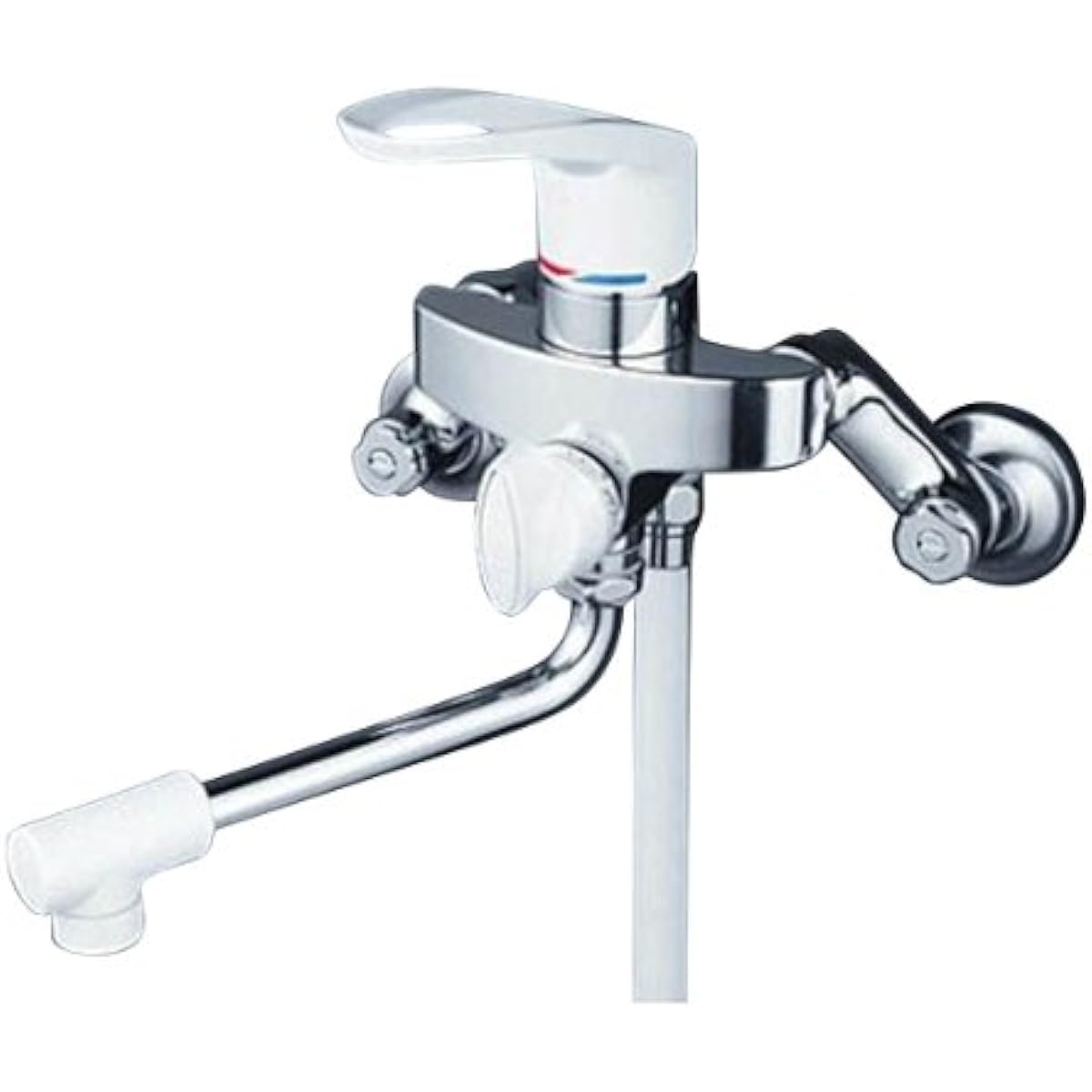 KVK single lever shower for bath white [KF5000]