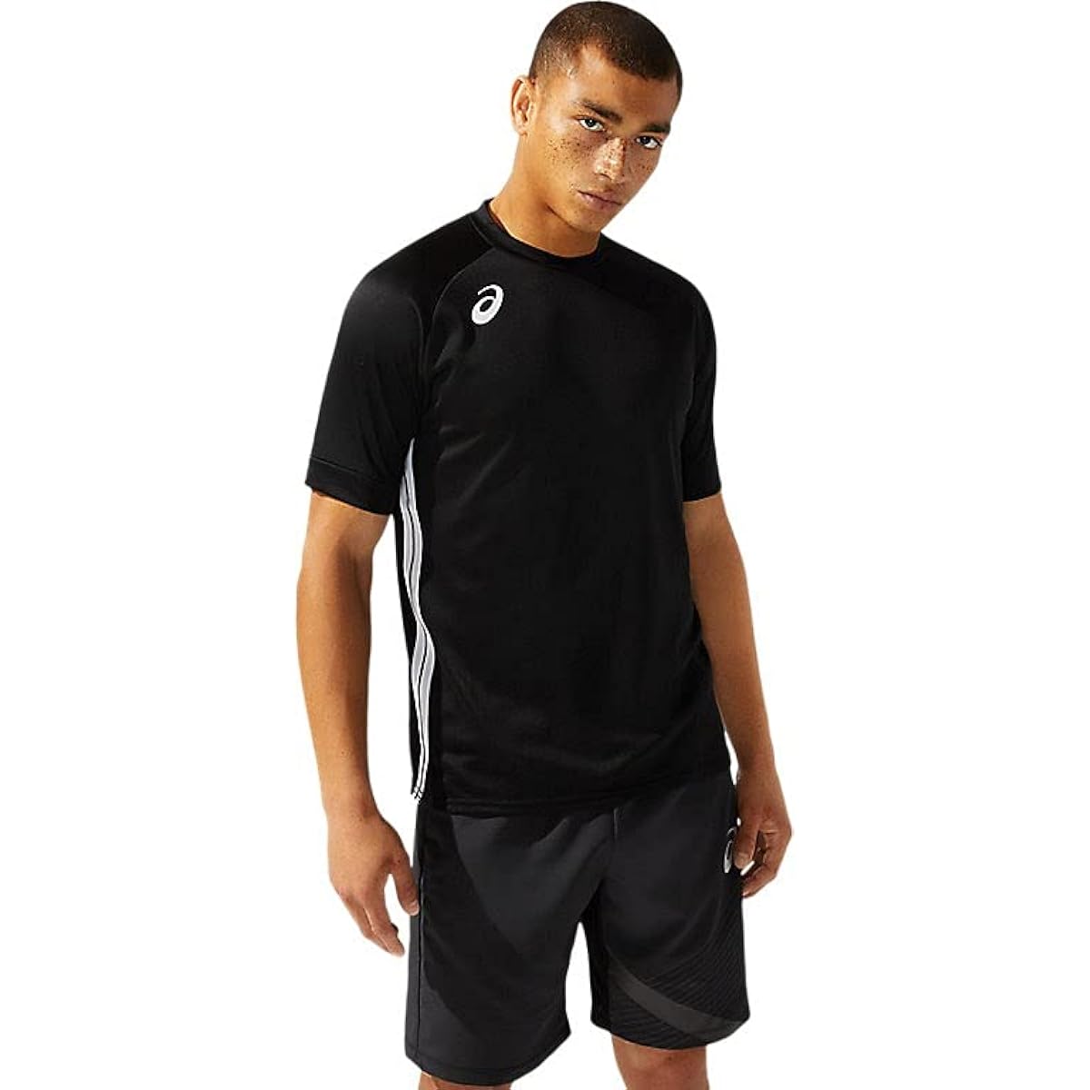 [ASICS] Soccer Wear Team Practice Short Sleeve Shirt XS6100 [Men's]