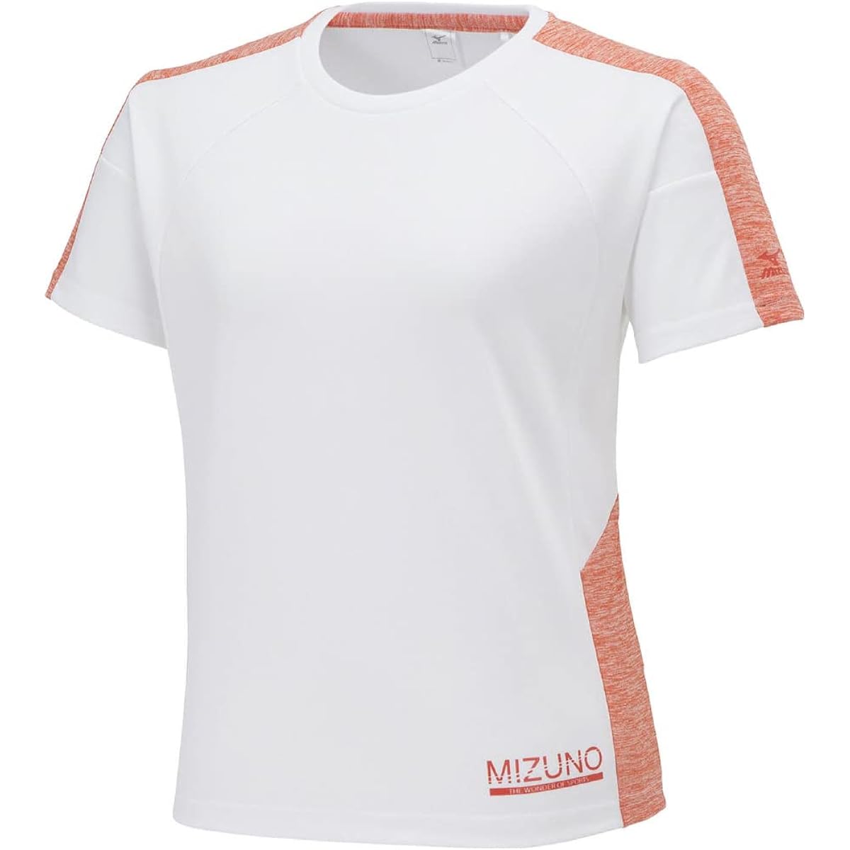 [Mizuno] Training Wear, Short Sleeve T-Shirt, Sweat Absorbent, Quick Drying, Antibacterial, Odor Resistant, Stain Resistant, UPF15 K2JAA210 Women's