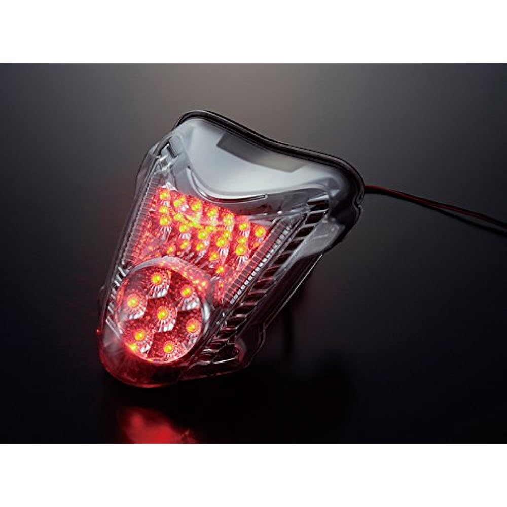 POSH Motorcycle Supplies LED Tail Lamp GSX1300R Hayabusa ('08-'12) Smoke 186190-92
