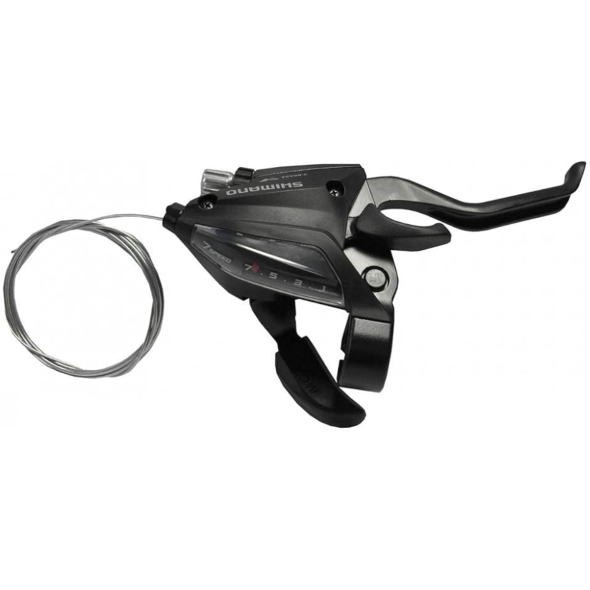SHIMANO ST Lever ST-EF500 Black Right Lever Only 7S 2 Finger ESTEF5002RV7AL