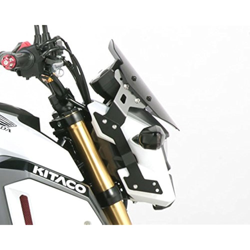 KITACO Aero Visor (Smoke Type) Grom ('16~) 670-1444300 Screen