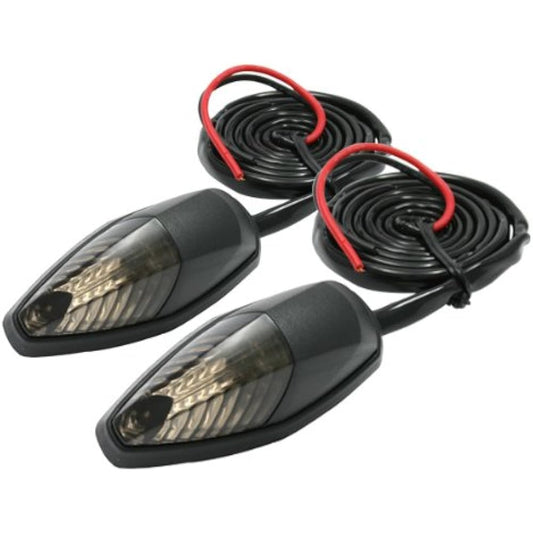 MOTOLED 586 LED Flasher Smoke Lens D45-58-618