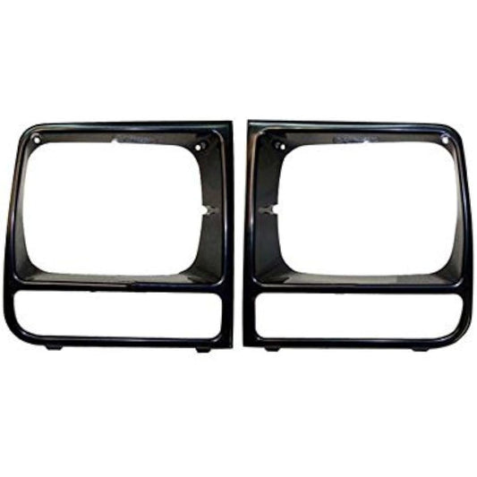1997-2001 Jeep Cherokee SE/SPORT Headlight Dozel Low Black LH & RH