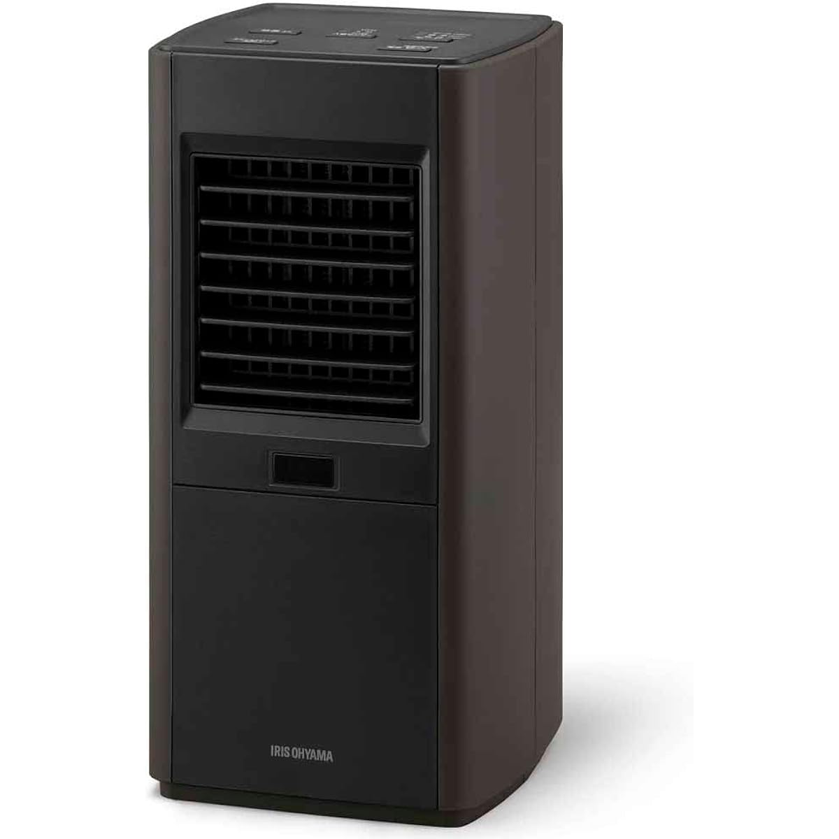 Iris Ohyama Heater Ceramic Fan Heater with Motion Sensor Power Saving Energy Saving Large Air Volume Oscillating Type 600/1000W/1200W 3 Level Temperature Adjustment Tipping Off Function Fast Heating Small Compact Slim Compact ACH-SM12A-T Brown