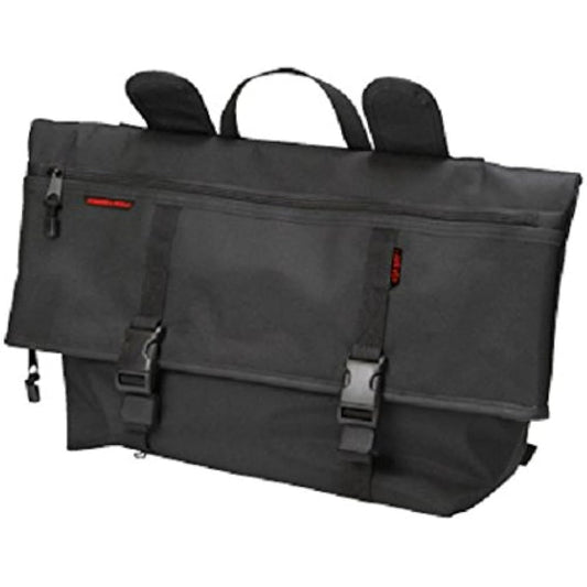 ROUGH&ROAD Bike Saddle Bag AQA DRY Single Saddle Bag Black 14~16L W36XD14XH30-35cm (Maximum Height) RR9112