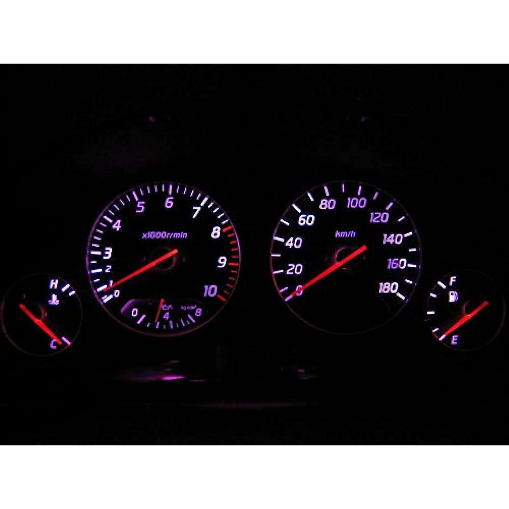 SKYLINE_GT-R (Skyline GT-R) Super diffused LED set for meter [Color] Super white BNR34-V-LW