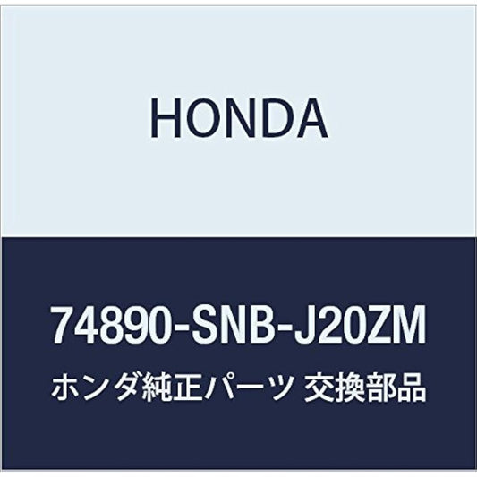HONDA Genuine Parts Garnitsuyu ASSY. Rear License Civic 4D Civic Hybrid Part Number: 74890-SNB-J20ZM