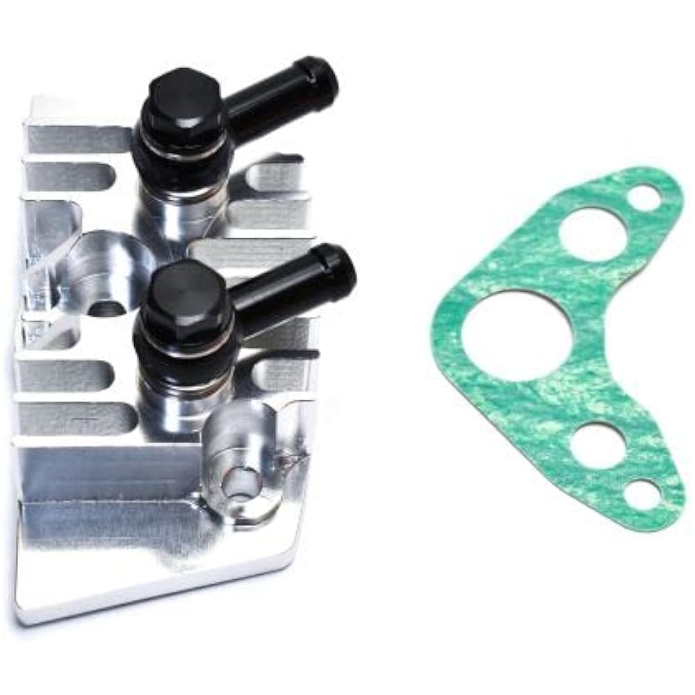 Clipping Point Big Fin Oil Cooler Outlet Set (Banjo: Black Hose Diameter 8Φ) Compatible with: 12V Monkey (cab vehicle)