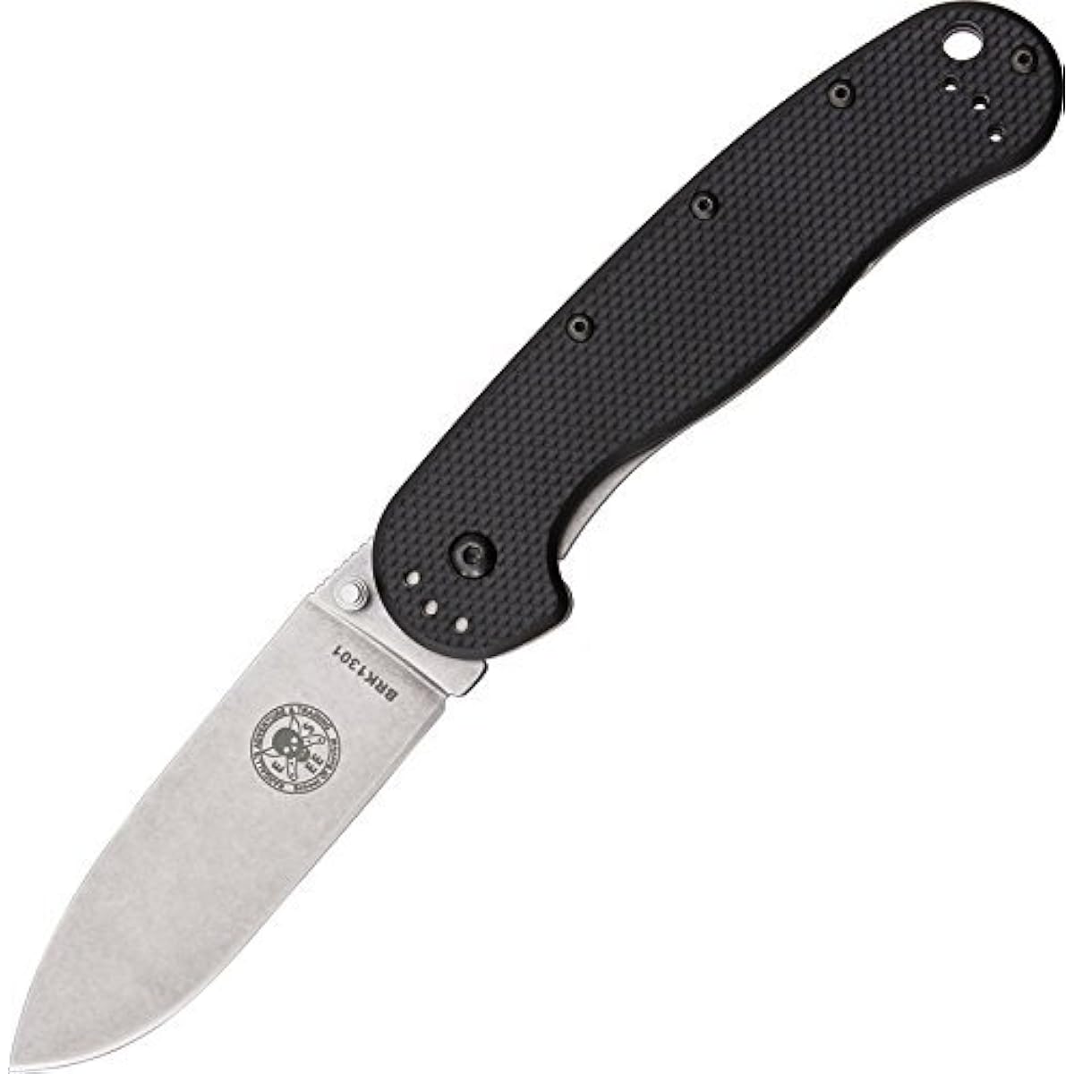 ESEE Avispa Frame Lock Knife Black Stone Wash