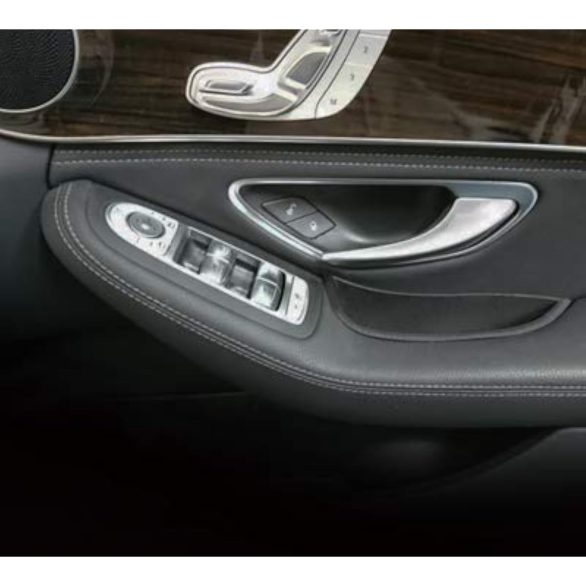 W205 C-Class X253 GLC Class Exclusive Door Storage Box (MHG-013) Left and Right Set Storage, Mercedes Benz Armrest Box, Door Pocket, Small Compartment, W205 x253, For Right Hand Drive Only