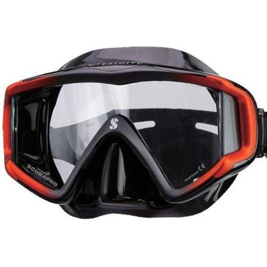 SCUBAPRO Crystal View 2 Mask Color Black/Orange