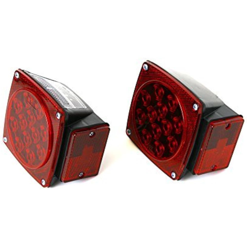 MAXXHAUL 70460 12V LED Trailer Tail Light (Turn/Stop/Signal-Left/Right-Dot compliant)