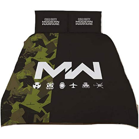 8241 Call Of Duty Modern Warfare Double Duvet Cover + Pillowcase Set [Parallel Import]