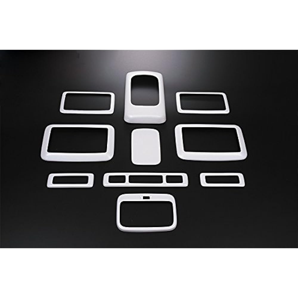 LANBO Interior Panel Hiace Regius Ace 200 Series Rear Air Conditioner Duct Inlet Switch Center Console White Pearl Crystal Shine 070 10 Pieces LPH200-070-10