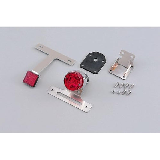 Daytona 43117 Bolt-On Tail Lamp Kit (Moony) Stainless Steel Base