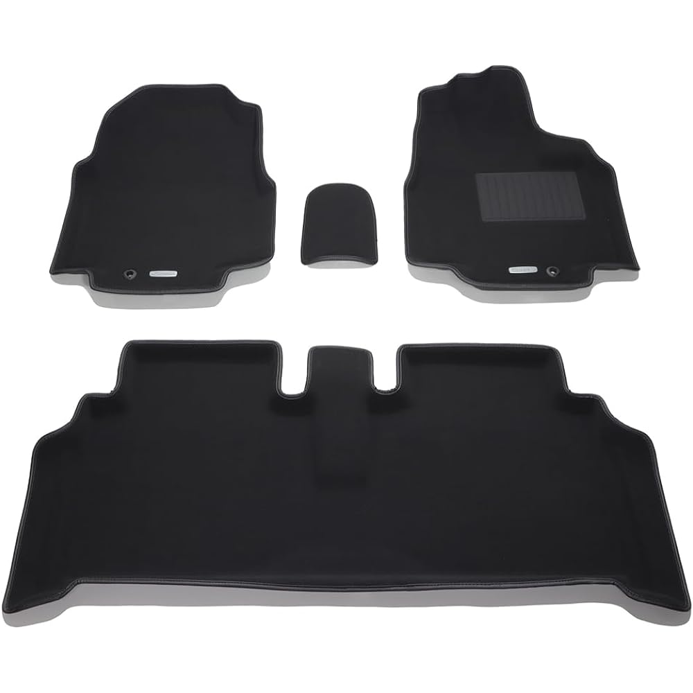 Clazzio Floor Mat 3D Type Set for 1 Spacia / Spacia Custom / Spacia Gear H29(2017)/12~ Standard Type Black ES-6300 [5CESB6300K]
