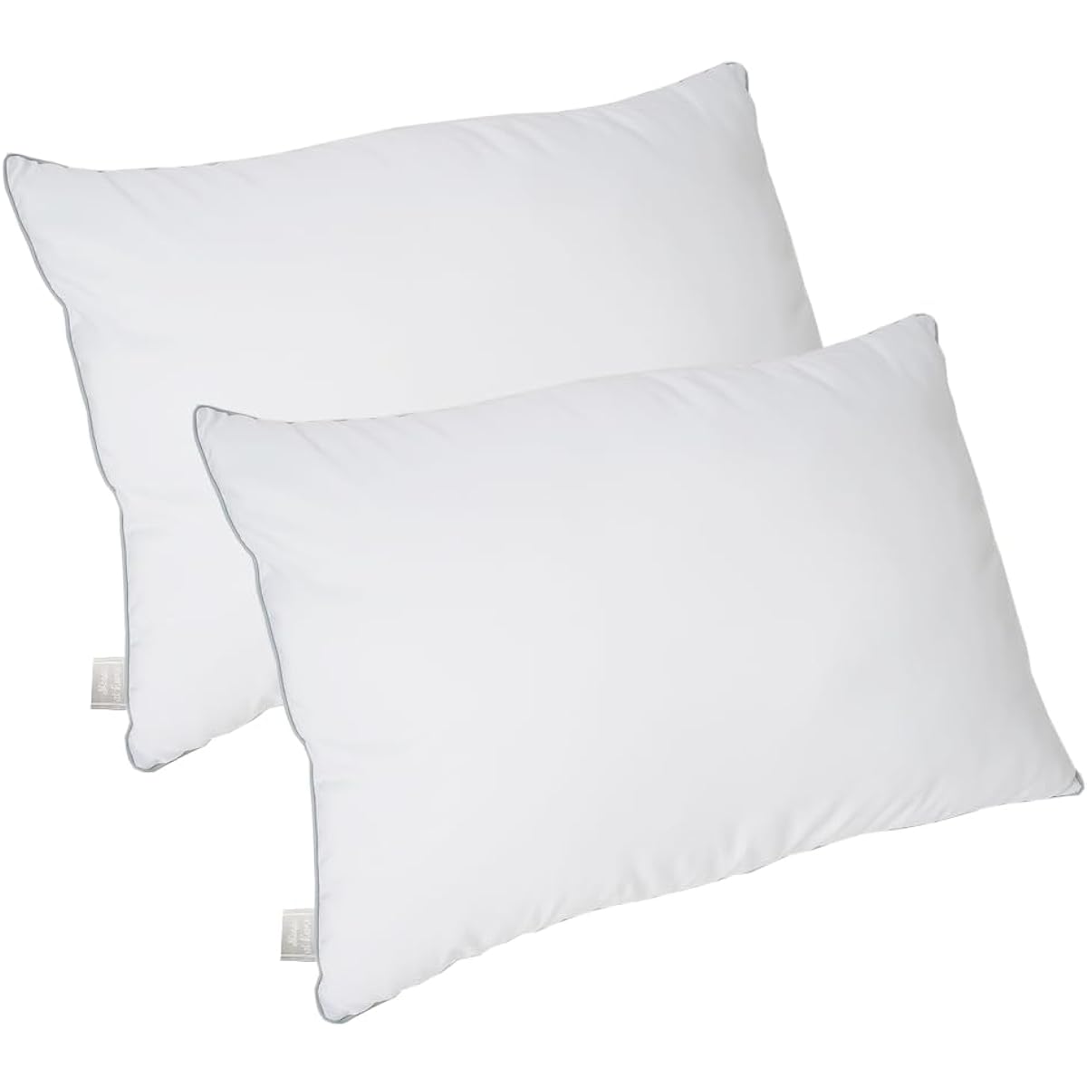 [Sleep at home] Pillow, Made in Japan, 43X63cm, Set of 2, Antibacterial, Odor Resistant, Dust Mite Resistant, Hotel Specifications, Landscape, Teijin Mighty Top II, Soft, 3D Specifications [83800]