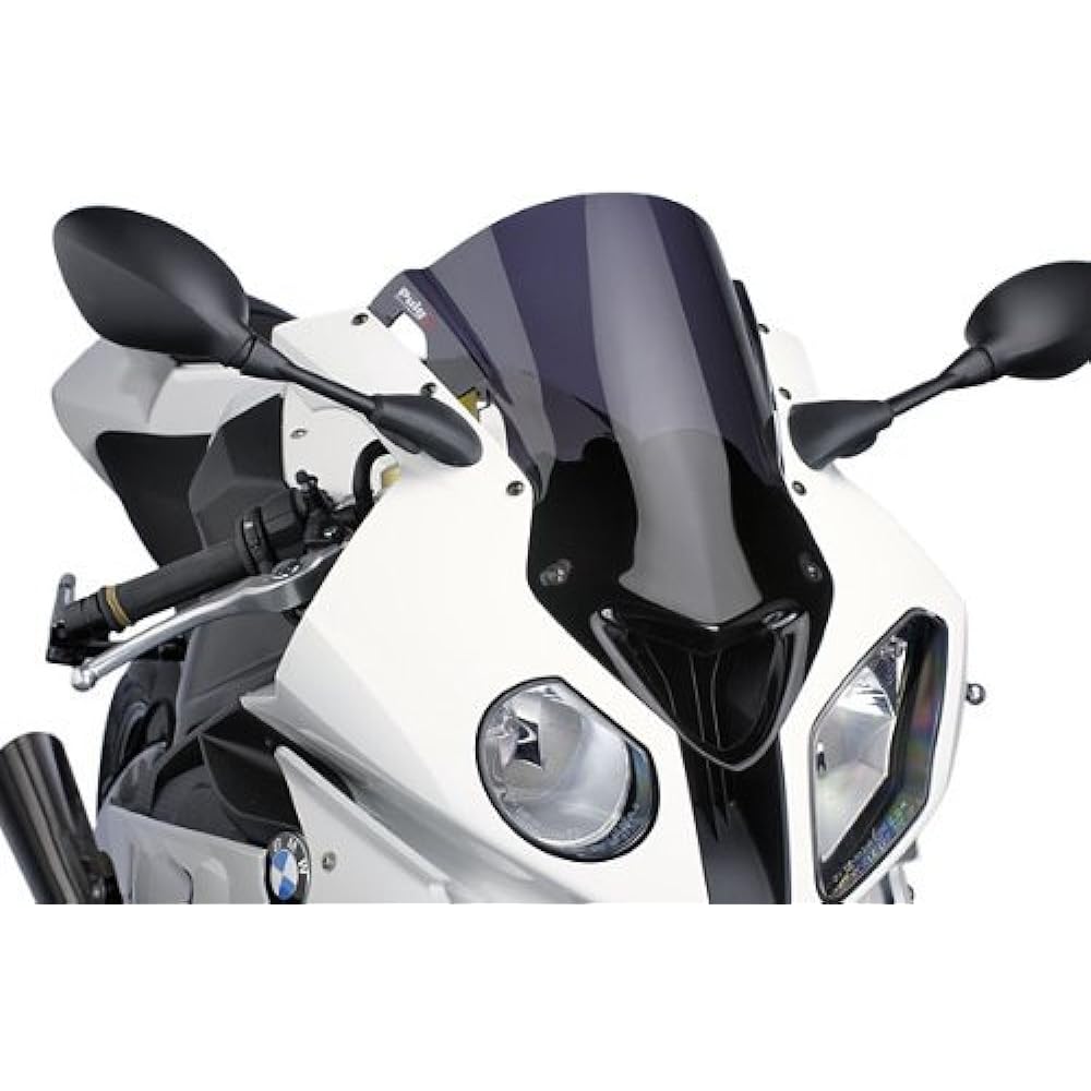 Puig 5205F RACING-SCREEN [DARK SMOKE] BMW S1000RR(09-12) Puig Screen Cowl Motorcycle Bike Parts