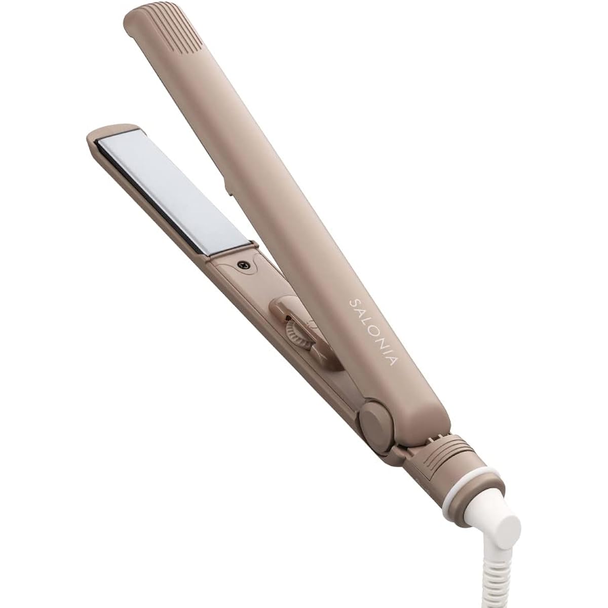 [Autumn/Winter 2022 Limited] SALONIA Hair Straight Iron You and Me Beige 24mm For Overseas Professional Specifications MAX230℃